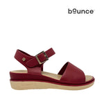 Sandalias flats Robertha para mujer color rojo