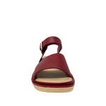 Sandalias flats Robertha para mujer color rojo