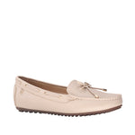 Mocasines Lorry para mujer color hueso