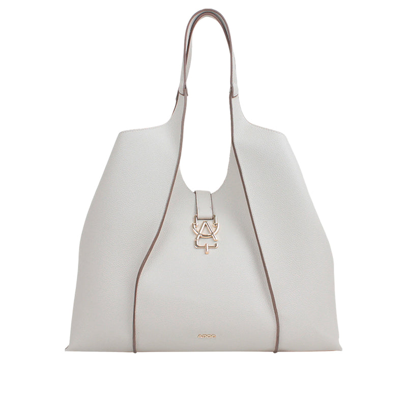 Cartera tote Freya para mujer color hueso