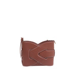 Cartera crossbody Femi para mujer color tan
