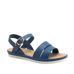 Sandalias flats Dalila para mujer color celeste