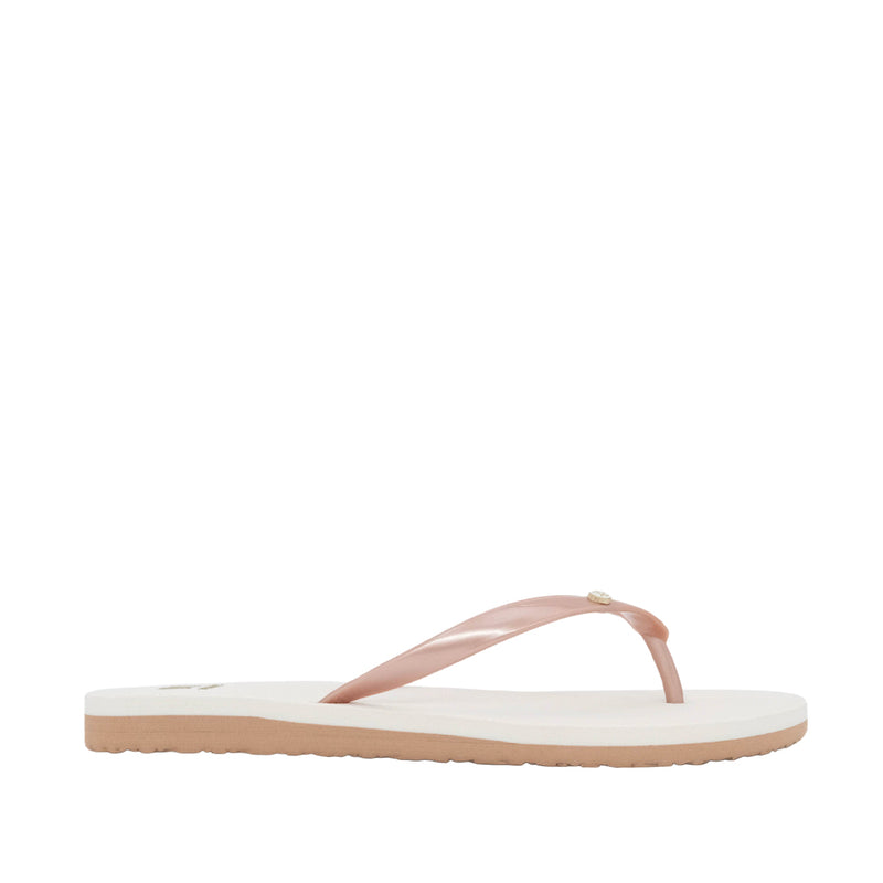 Sandalias playeras Ginny para mujer color hueso