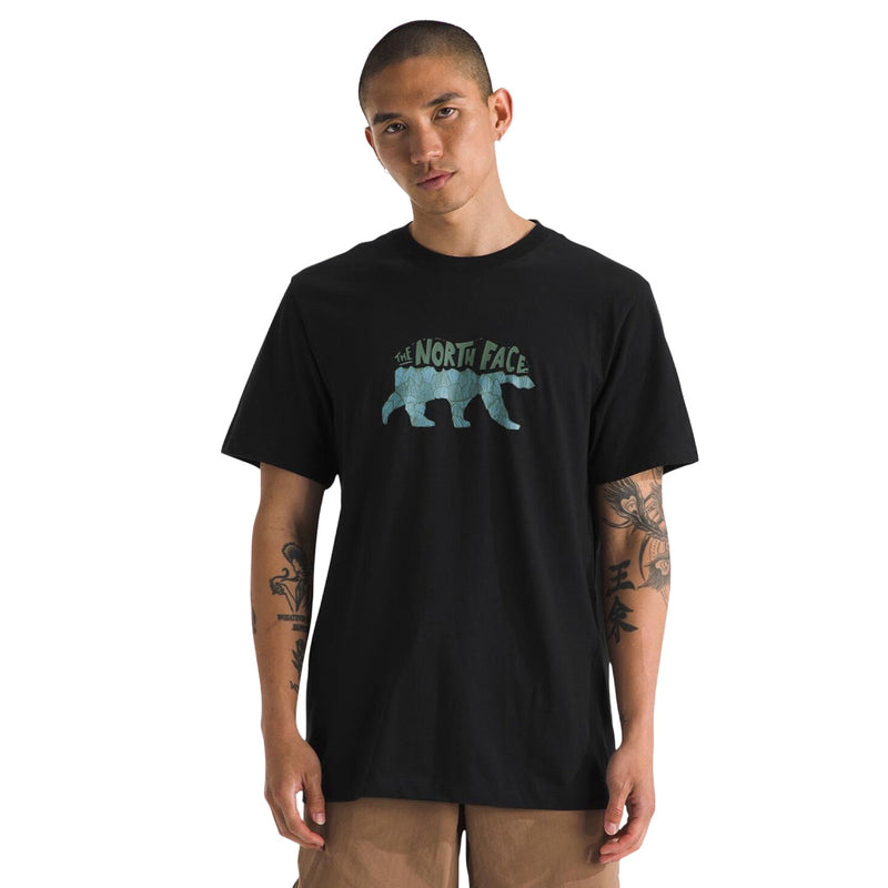 Camiseta Bear para hombre color negro