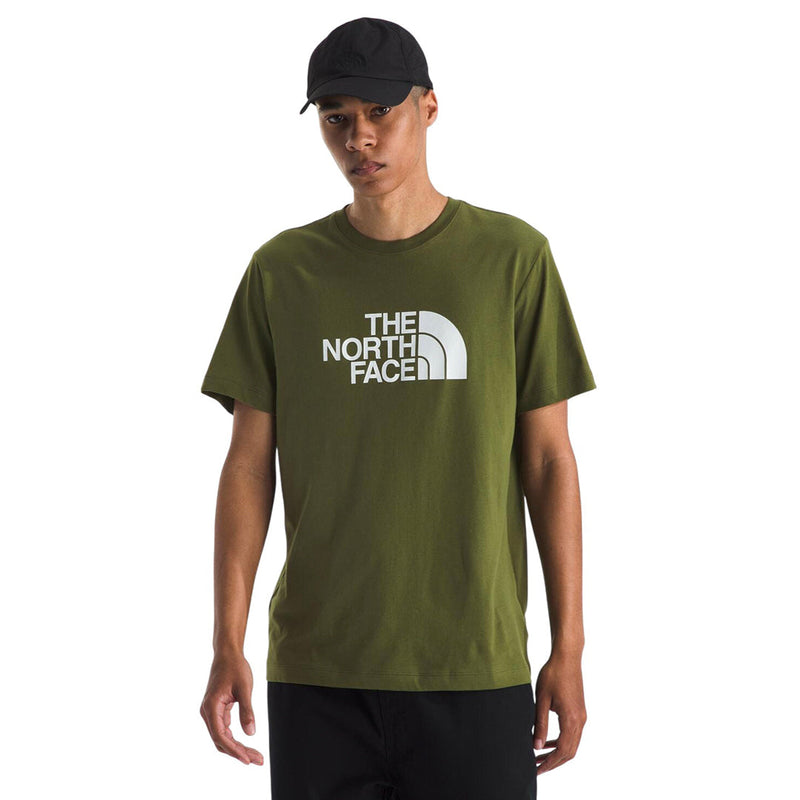 Camiseta S/S Half Dome Tee para hombre color olivo