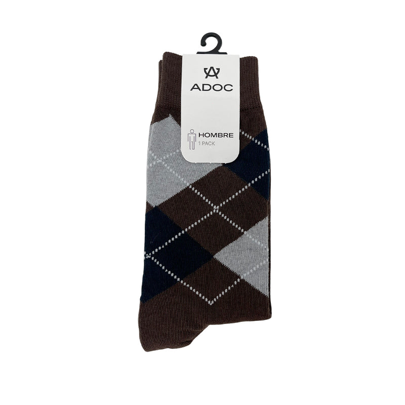 Calcetines Rom para hombre color café