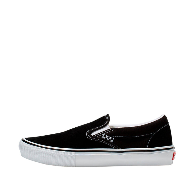 Tennis slip on SK para hombre color negro y blanco