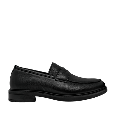 Oxfords slip on Troy para hombre color negro