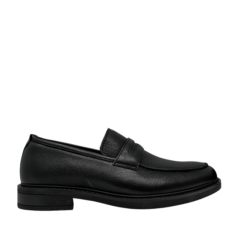 Oxfords slip on Troy para hombre color negro