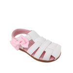 Sandalias Wendy para infante color blanco