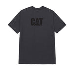 Camiseta Cat Logo para hombre color negro