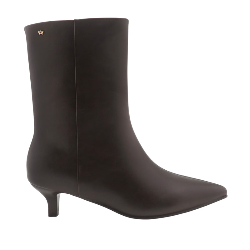 Botas de tacón Lucy para mujer color café