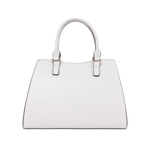 Cartera satchel Olivia para mujer color hueso