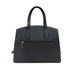 Cartera satchel Lauren para mujer color negro