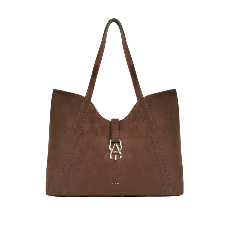 Cartera tote Salome para mujer color café