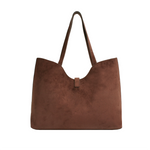 Cartera tote Salome para mujer color café