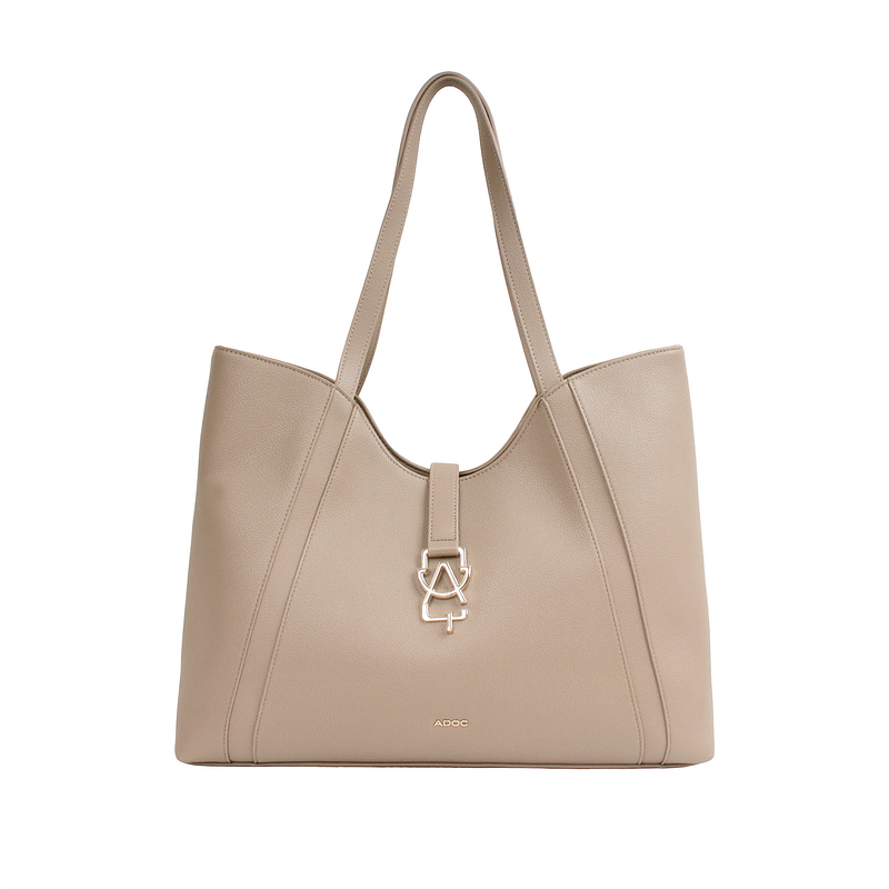 Cartera tote Salome para mujer color camel