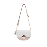 Cartera crossbody Muna para mujer color blush