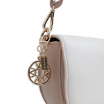 Cartera crossbody Muna para mujer color blush