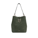 Cartera satchel Nina para mujer color olivo