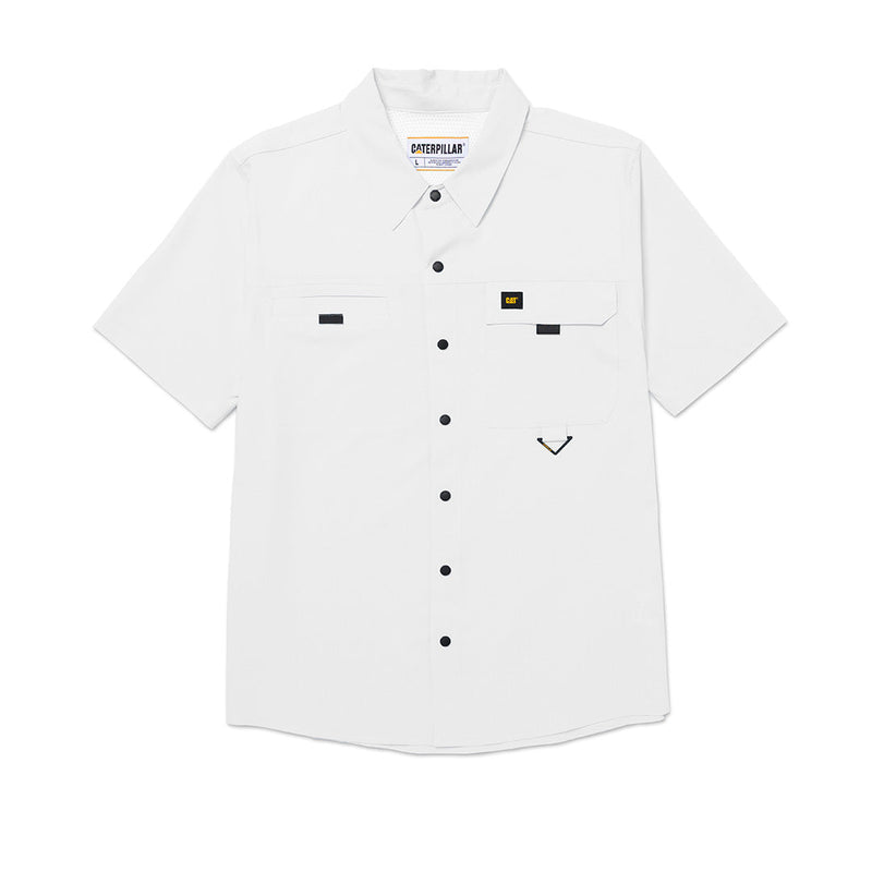 Camisa Lightweight Tech para hombre color blanco
