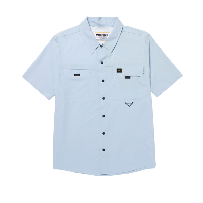 Camisa Lightweight Tech para hombre color celeste