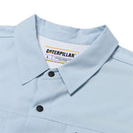 Camisa Lightweight Tech para hombre color celeste