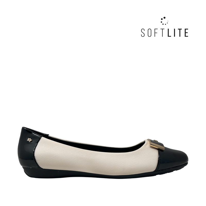 Ballerinas Nella para mujer color hueso