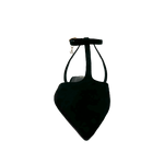 Ballerinas ankle strap Nivika para mujer color negro