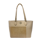 Cartera tote Tiana para mujer color taupe