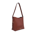 Cartera satchel Penelope para mujer color tan