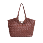 Cartera tote Norah para mujer color tan