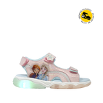 Sandalias Frozen para niña color rosado