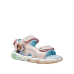 Sandalias Frozen para niña color rosado