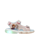 Sandalias Frozen para niña color rosado