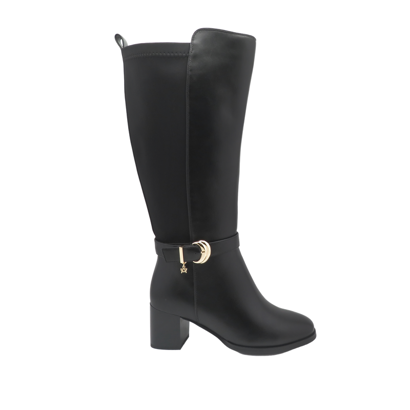 Botas de tacón Xandra para mujer color negro