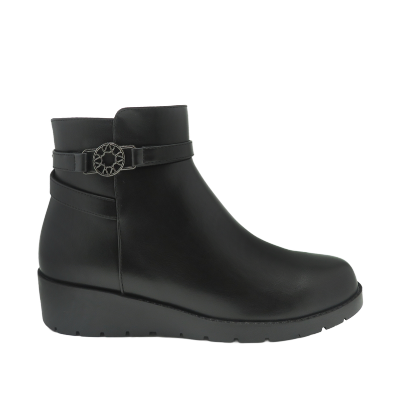 Botines Sady para mujer color negro