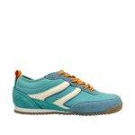 Sneakers Nellie para mujer color celeste