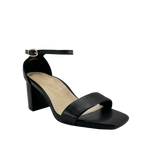 Sandalias de tacón Celine para mujer color negro