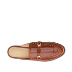 Tacones mules Faby para mujer color tan