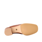 Tacones mules Faby para mujer color tan
