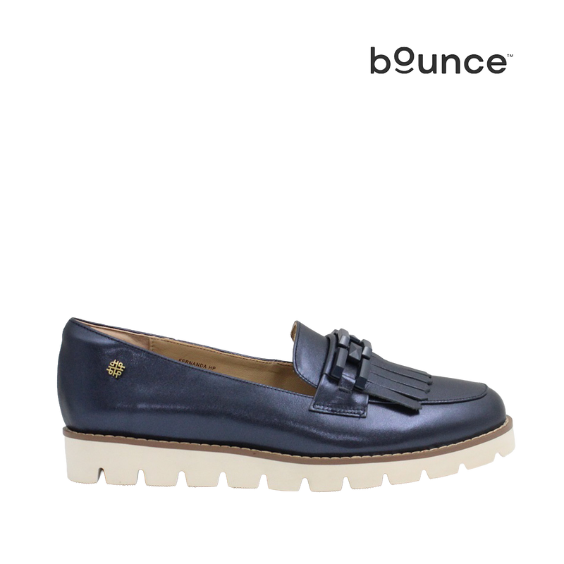Mocasines Fernanda para mujer color navy