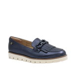 Mocasines Fernanda para mujer color navy