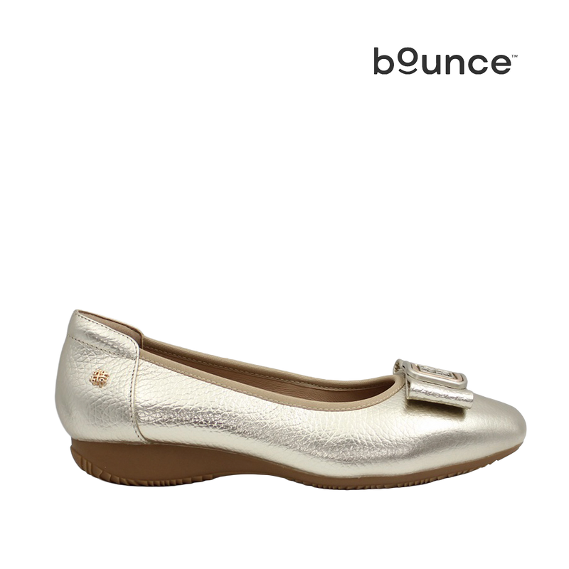 Ballerinas Brunna para mujer color dorado