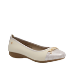 Ballerinas Georgia para mujer color hueso