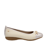 Ballerinas Georgia para mujer color hueso