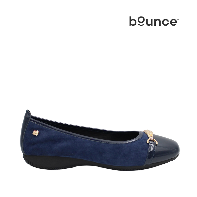 Ballerinas Georgia para mujer color navy