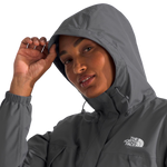 Chaqueta impermeable Antora para mujer color gris