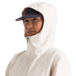 Chaqueta impermeable Daybreak para mujer color blanco