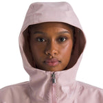 Chaqueta impermeable Daybreak para mujer color rosado